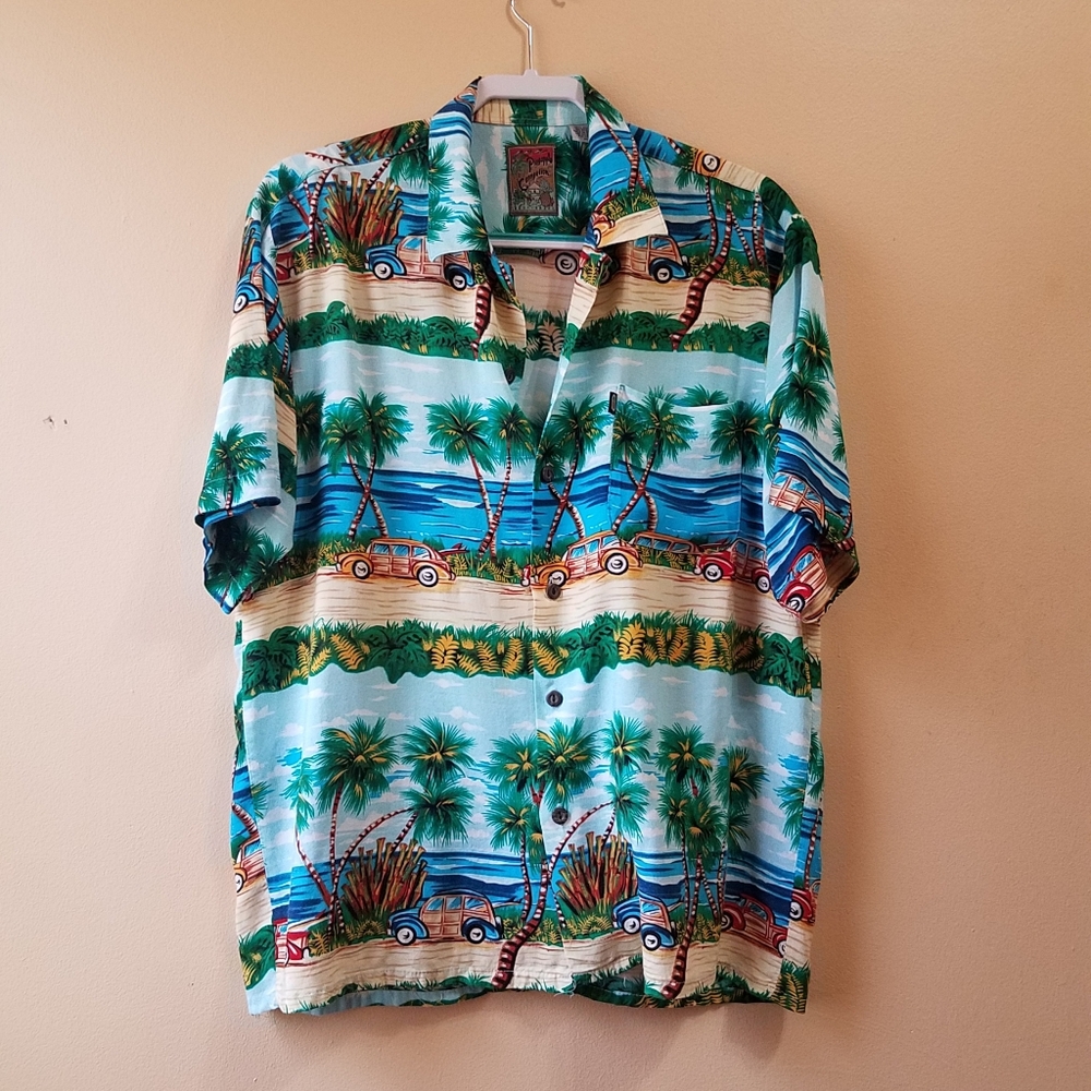 Pineapple Connection Rayon Aloha Shirt